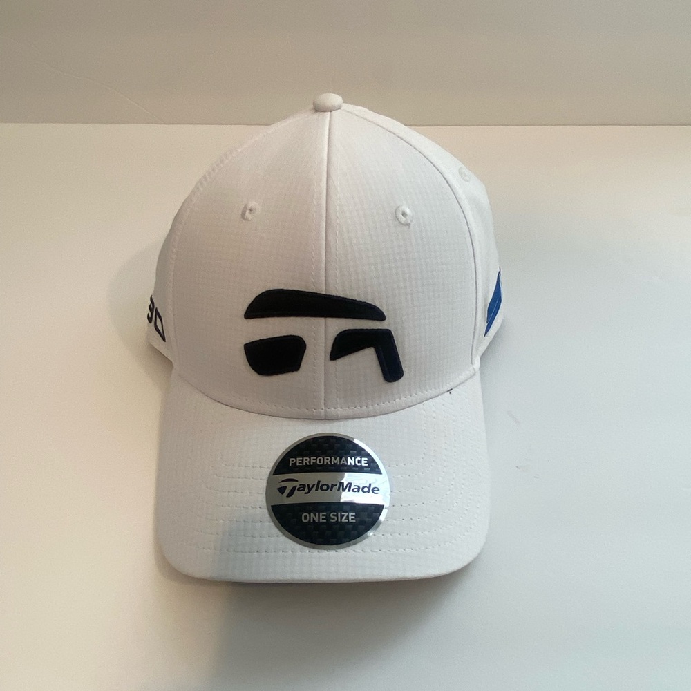 TaylorMade White Golf Cap
